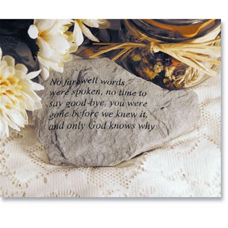 BERRY Kay - Inc. No Farewell Words Were Spoken - Memorial - 5.5 Inches x 3.75 Inches 76420